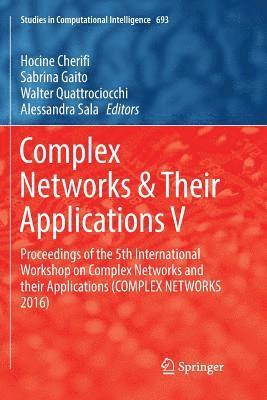 bokomslag Complex Networks & Their Applications V