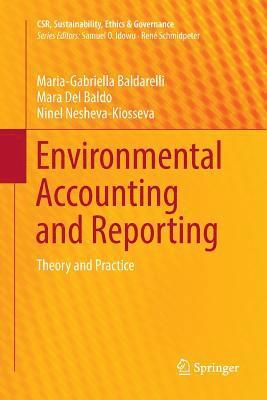 Maria-Gabriella Baldarelli, Mara Del Baldo, Ninel Nesheva-Kiosseva - Environmental Accounting and Reporting, Häftad