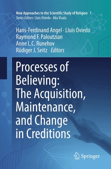 Hans-Ferdinand Angel, Lluis Oviedo, Raymond F. Paloutzian, Anne L.C. Runehov, Rüdiger J. Seitz - Processes of Believing: The Acquisition, Maintenance, and Change in Creditions, Häftad