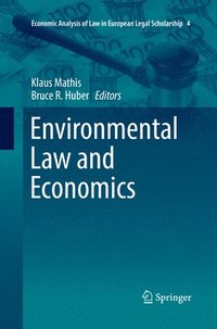bokomslag Environmental Law and Economics