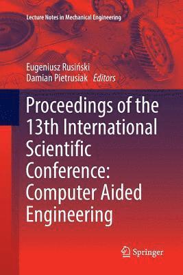 bokomslag Proceedings of the 13th International Scientific Conference