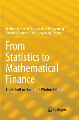 From Statistics to Mathematical Finance 1