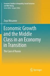 bokomslag Economic Growth and the Middle Class in an Economy in Transition
