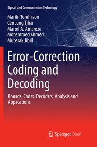 bokomslag Error-Correction Coding and Decoding