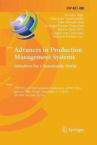 bokomslag Advances in Production Management Systems. Initiatives for a Sustainable World