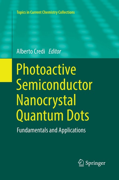 Alberto Credi - Photoactive Semiconductor Nanocrystal Quantum Dots, Häftad