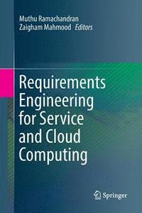 bokomslag Requirements Engineering for Service and Cloud Computing
