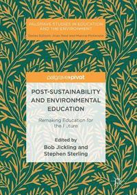 bokomslag Post-Sustainability and Environmental Education