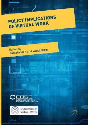 bokomslag Policy Implications of Virtual Work