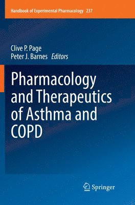 bokomslag Pharmacology and Therapeutics of Asthma and COPD