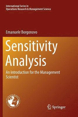 bokomslag Sensitivity Analysis