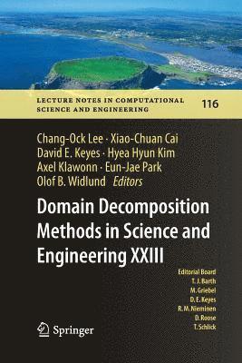 bokomslag Domain Decomposition Methods in Science and Engineering XXIII