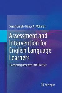 bokomslag Assessment and Intervention for English Language Learners