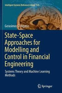 bokomslag State-Space Approaches for Modelling and Control in Financial Engineering