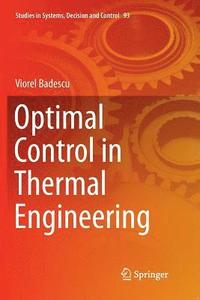 bokomslag Optimal Control in Thermal Engineering