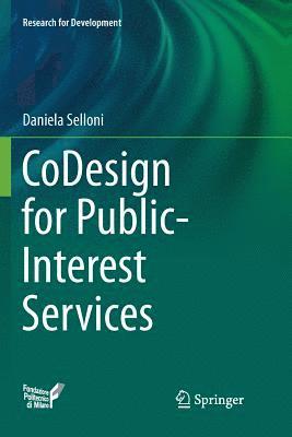 Daniela Selloni - CoDesign for Public-Interest Services, Häftad