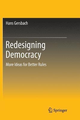 bokomslag Redesigning Democracy