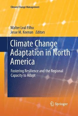 Climate Change Adaptation in North America 1