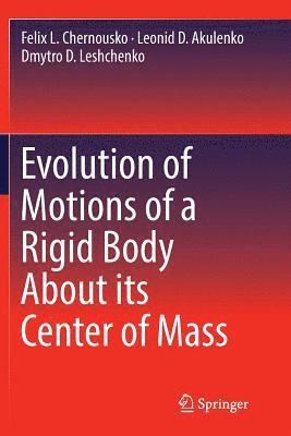 Evolution of Motions of a Rigid Body About its Center of Mass 1