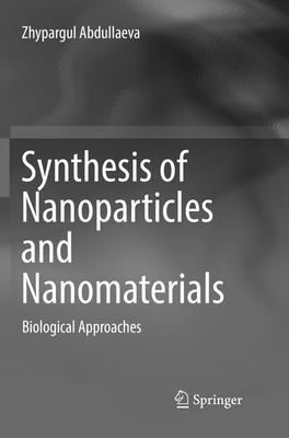 Synthesis of Nanoparticles and Nanomaterials 1