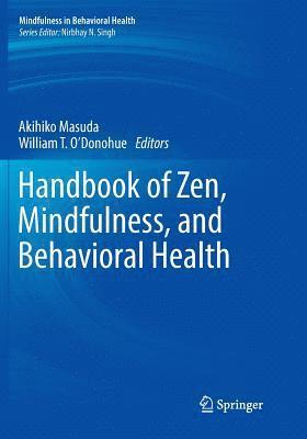 bokomslag Handbook of Zen, Mindfulness, and Behavioral Health