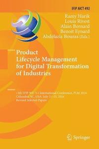 bokomslag Product Lifecycle Management for Digital Transformation of Industries