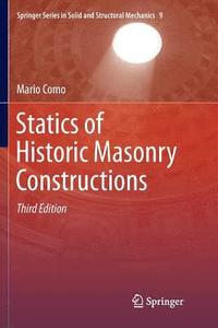 bokomslag Statics of Historic Masonry Constructions