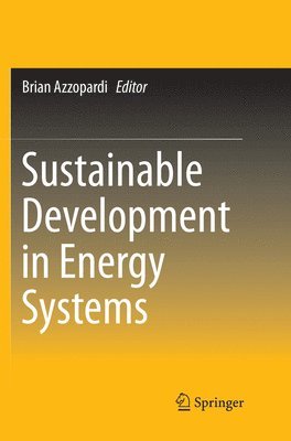 Sustainable Development in Energy Systems 1