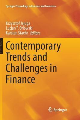 bokomslag Contemporary Trends and Challenges in Finance