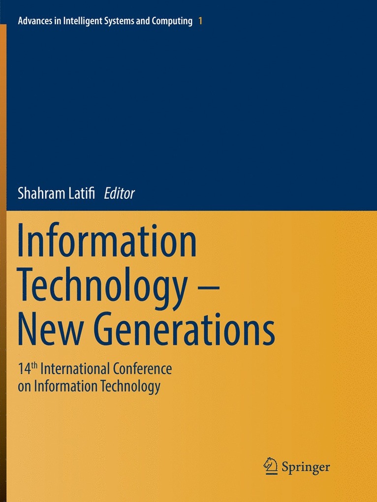 Shahram Latifi - Information Technology - New Generations, Häftad