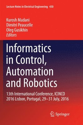 Informatics in Control, Automation and Robotics 1