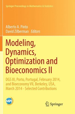 Modeling, Dynamics, Optimization and Bioeconomics II 1