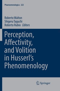 bokomslag Perception, Affectivity, and Volition in Husserls Phenomenology