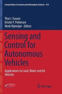 bokomslag Sensing and Control for Autonomous Vehicles