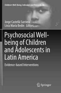 bokomslag Psychosocial Well-being of Children and Adolescents in Latin America