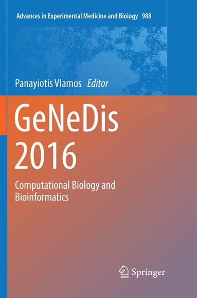 Panayiotis Vlamos - GeNeDis 2016, Häftad
