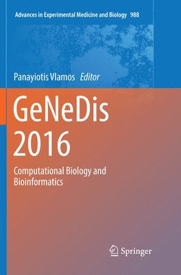 Panayiotis Vlamos - GeNeDis 2016, Häftad