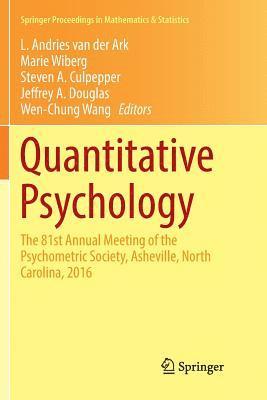 Quantitative Psychology 1