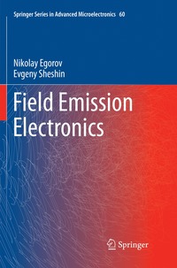 bokomslag Field Emission Electronics