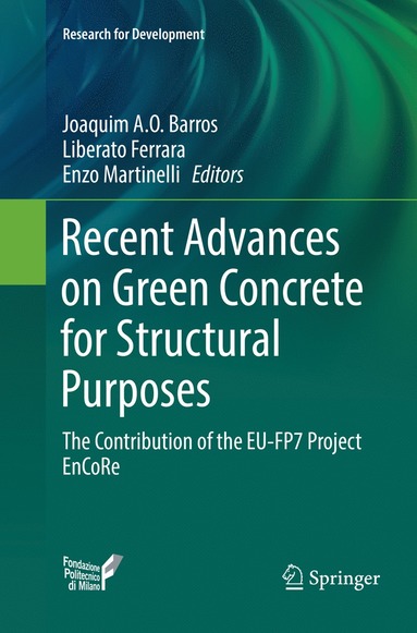 bokomslag Recent Advances on Green Concrete for Structural Purposes