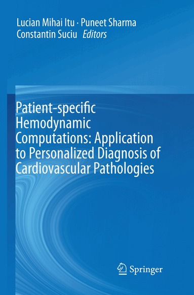 Lucian Mihai Itu, Puneet Sharma, Constantin Suciu - Patient-specific Hemodynamic Computations: Application to Personalized Diagnosis of Cardiovascular Pathologies, Häftad