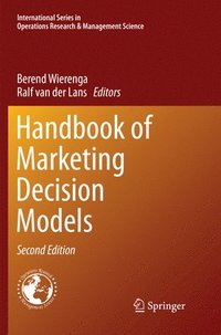 bokomslag Handbook of Marketing Decision Models