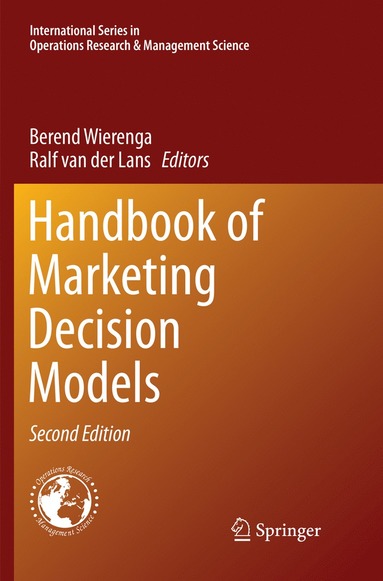 bokomslag Handbook of Marketing Decision Models