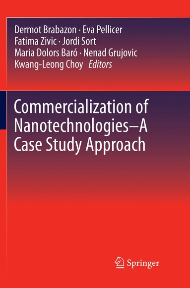 Dermot Brabazon, Eva Pellicer, Fatima Zivic, Jordi Sort, Maria Dolors Baró, Nenad Grujovic, Kwang-Leong Choy - Commercialization of Nanotechnologies–A Case Study Approach, Häftad