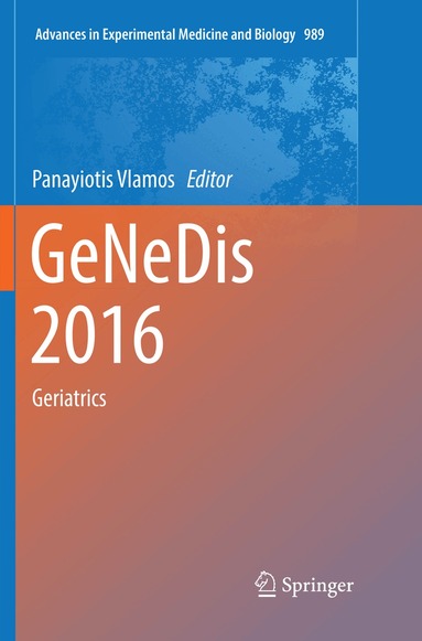Panayiotis Vlamos - GeNeDis 2016, Häftad