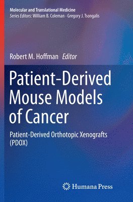 bokomslag Patient-Derived Mouse Models of Cancer