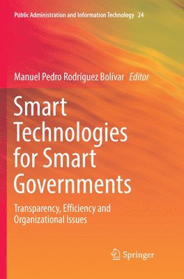 bokomslag Smart Technologies for Smart Governments