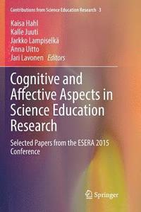 bokomslag Cognitive and Affective Aspects in Science Education Research