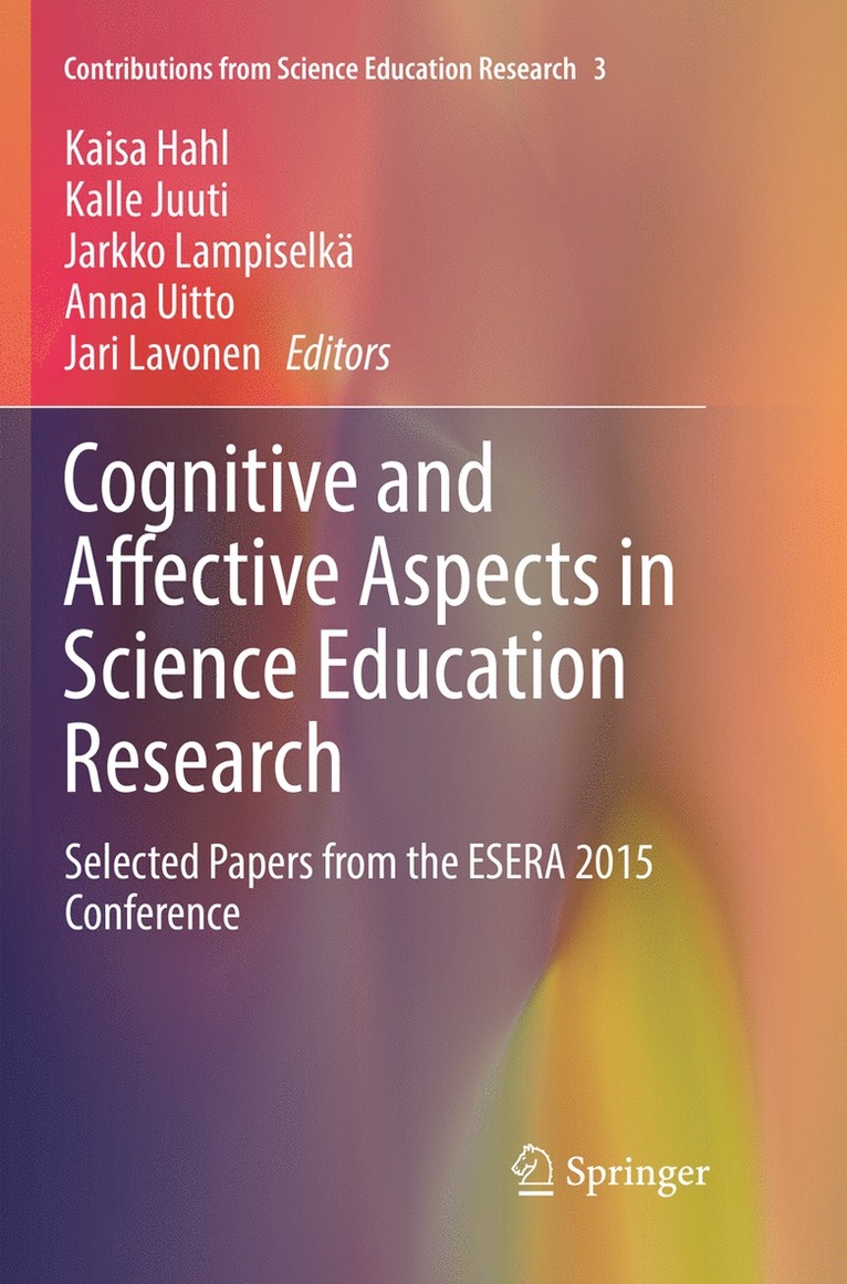 Cognitive and Affective Aspects in Science Education Research