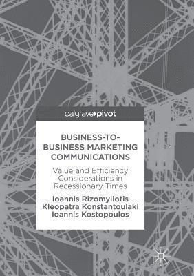 bokomslag Business-to-Business Marketing Communications